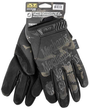 Mechanix Wear MG68009 OriginalBlack Multi-Cam Synthetic Leather Medium TPR Closure
