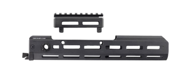 Samson 010404101 AK-47 M-LOK K-Rail QDBlack Anodized 0 MOA