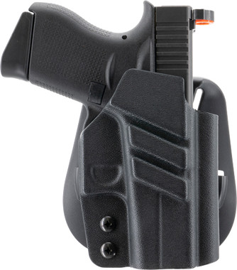 -FIT RH FOR GLOCK 43/43X BLACK1791 KYDEX OWB PADDLE HOL MULT