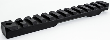 Talley P00252412 Picatinny RailPicatinny Black Anodized Aluminum Fits Browning T-Bolt 0 MOA
