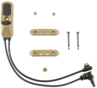 Unity Tactical LLC AXNUCI7F AXONFlat Dark Earth USB-C Crane Laser