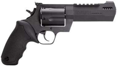 Taurus 2460051RH Raging Hunter460 S&W Mag 5rd 5.12" Matte Black Barrel Matte Black Oxide Steel Cylinder & Frame Black Rubber with Integrated Cushion Insert Grip