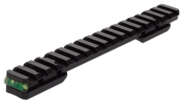 Browning 12525 Picatinny Rail w/Bubble Level Matte Black Aluminum Fits X-Bolt 300 RUM/300 PRC, Anti-Cant/Picatinny Rail/Weaver Mount Ultra Magnum Action 20 MOA