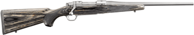 7MM-08 MATTE S/S BLACKLAMINATERUGER M77 HAWKEYE COMPACT