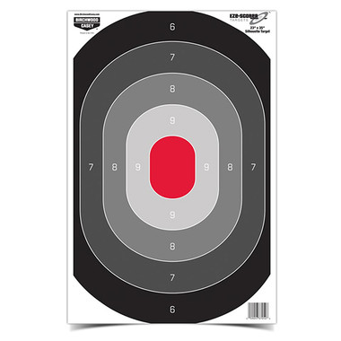 BC EZE-SCORER 23X35 OVAL SILHOUETTE TGT 5PK