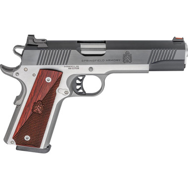 Springfield Armory 1911 Ronin 45 ACP Handgun 8rd Magazine 5" Barrel Blued/Stainless