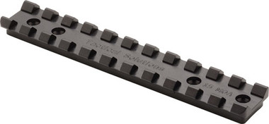FITS RUGER 10/22TACSOL SCOPE BASE 15 MOA BLACK