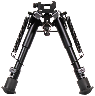 Aim Sports BPHS01 H-Style Spring Tension Black Hardcoat Anodized 6.5-9" Steel/Aluminum