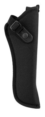 Uncle Mike's 21012 GunMate Hip Holster OWB Size 12 Black Tri-Laminate Belt Loop Fits Large Frame Pistol Fits 4-5" Barrel Right Hand