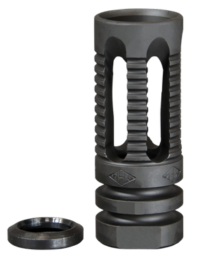 Yankee Hill 285C1 Phantom Flash Hider Black Steel with 1/2"-28 tpi Threads & 2.13" OAL for 5.56x45mm NATO AR-Platform