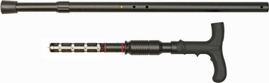 ADJ 30.5-37.5" 1000000 VOLTSPSP ZAP COVERT CANE W/LED LIGT