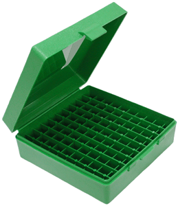 100-ROUNDS GREENMTM AMMO BOX 44RM/41RM/45LC