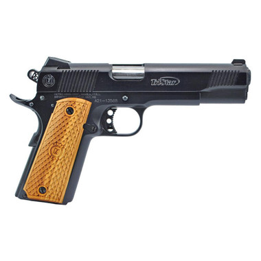 TriStar American Classic II 1911 Handgun 9mm Luger 10rd Magazine 5" Barrel Black with Wood Grip