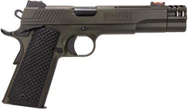 Kimber Mfg.,inc 3000469 Rampart38 Super 9+1 5" Cerakote Stainless Steel Slide G10 Grip