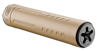 FN 96100837 Catch 22 TI 22 Cal (Rimfire), 5.25" L, FDE Titanium, 1/2"-28 tpi DT Mount