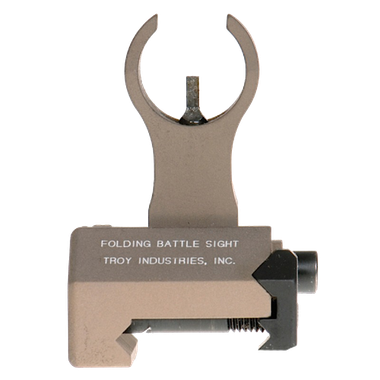 Troy Ind SSIGFBSFHFT00 Front Folding BattleSight HKFlat Dark Earth Front Sight