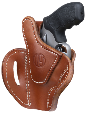 1791 Gunleather RVHX2SCBRR RVHX-2SOWB Size 02S Classic Brown Leather Fits Up to 3" Barrel, K/L-Frame, Belt Slide Right Hand