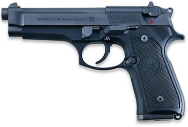 92FS 9MM BL/SYN 4.9" 15+19mm