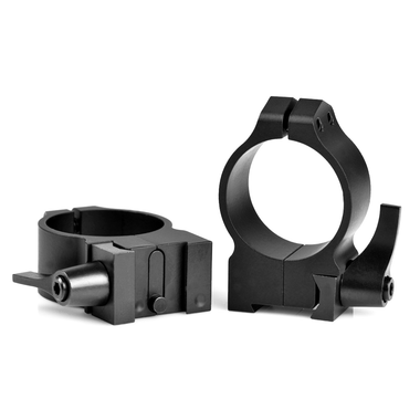 Warne 30mm Tikka, QD, Med Matte Rings