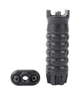 Samson 040510301 Medium Grenade Vertical GripBlack Anodized M-LOK