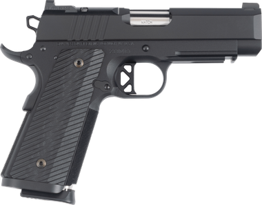 Dan Wesson 01798 TCP45 ACP 8+1 4" Black G10 Grip