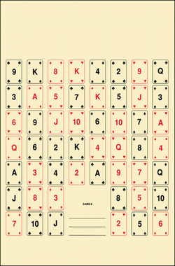 Action Target CARD2100 Entertainment52 Playing Cards Paper 22.50" x 24" Multi-Color 100 Per Box
