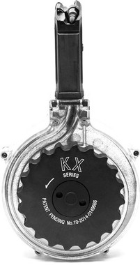 50RD DRUM BLACK POLYMERKCI USA INC MAGAZINE AR15 223