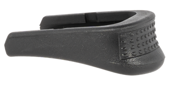 Pearce Grip PG48 Grip Extensionmade of Polymer with Texture Black Finish & 5/8" Gripping Surface for 9mm Luger Glock 43X, 48