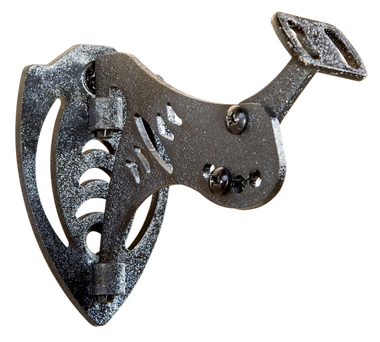 Skullhooker SKHBBASSYBLK Bone BracketSmall/Mid-Size Game Black Steel