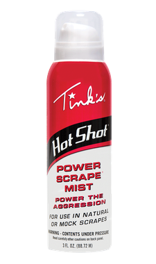 Tinks W5336 Hot Shot Power Scrape Deer Mock Scrape Scent 3 oz Aerosol
