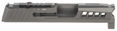 True Precision Inc TPP365SBCRMS Axiom Optic Cut Slide Fits Sig P365 Black DLC Anodized 416R Stainless Steel