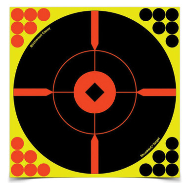 Shoot-N-C 8" Crosshair Bullseye Tgt 50PK