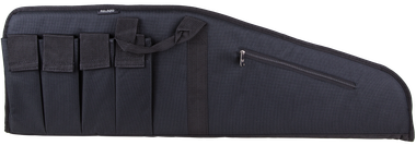 Bulldog BD422 Extreme Tactical35" Black Water-Resistant Nylon, Tricot Lining, 4 External Velcro Magazine Pouches, Soft Padding