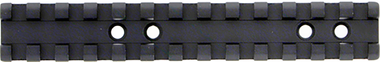 TruGlo TGTG8941B Optic RailMatte Black Anodized