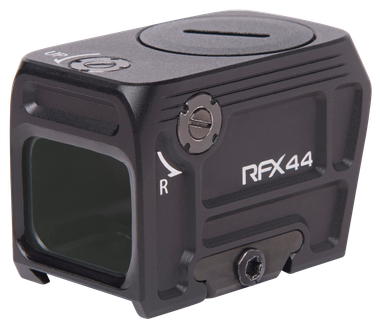 Viridian 9810113 RFX44Black Anodized 1 x 21 x 16.5mm 5 MOA Green Dot ACRO/Picatinny High Mount