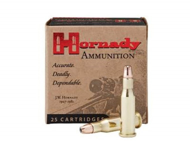 Hornady .218 Bee Ammo 45gr JHP Ammunition - 25 Rounds