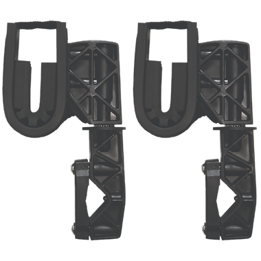 Rugged Gear 10100 Single Hook Gun MountRifle/Shotgun Black Nylon 2 Pack