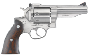 Ruger 5059 Redhawk *MA Compliant 357 Mag4.20" Barrel 8rd Triple-Locking Cylinder, Satin Stainless Steel, Hardwood Grip, Transfer bar Safety