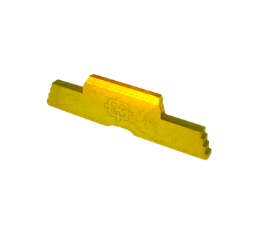 Cross Armory CRG5SLGD Slide LockExtended Compatible w/Glock Gen1-5/P80 Gold Steel