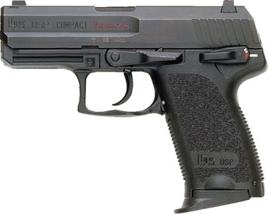 3.58" BBL 2-13RD BLACKHK USP9 COMPACT V1 DA/SA 9MM