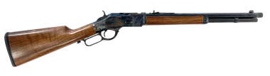 Taylors & Company 240002 1873 TC73 9mm Luger 10+1 18" Blued Threaded Barrel, Color Case Hardened Receiver, Walnut Fixed Stock, Right Hand