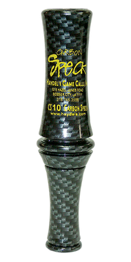 Haydel's Game Calls CS10 Carbon SpeckOpen Call Single Reed Specklebelly Sounds Attracts Geese Black Carbon