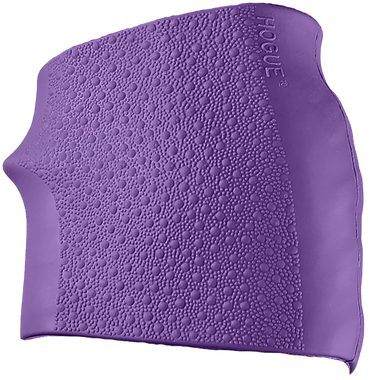 Hogue 18006 HandAll Jr. Grip Sleeve made of Rubber with Textured Purple Finish for Ruger LCP