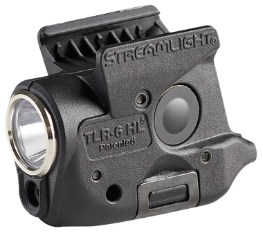 Streamlight 69344 TLR-6 HL Gun LightBlack 300 Lumens White LED/Red Laser Sig Sauer P365/P365 XL