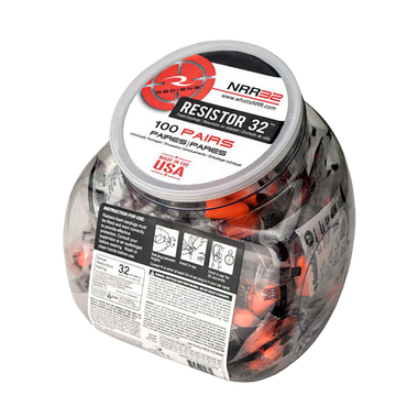 Radians FP8000RD/100 Foam Ear Plugs32 dB In The Ear Orange