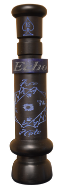Echo Calls 90022 Ace in The HoleSingle Reed Attracts Ducks/ Mallard Sounds Matte Black Acrylic