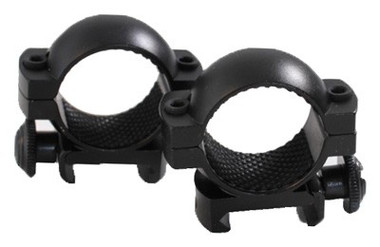 MEDIUM MATTE BLACKTRADITIONS RINGS 1" WEAVER