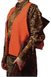 QUIET ONE SIZE MEDIUM-3XLHS ORANGE SAFETY VEST SUPER