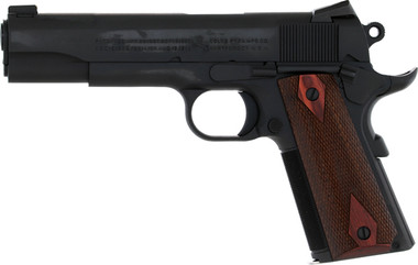 8RD BLUED ROSEWOOD SERIES 70COLT GOVERNMENT 1911 45ACP 5"