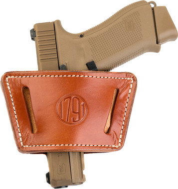 MULTI-FIT MID/LRG FRMES BROWN1791 HOLSTER UNIVERSAL IWB/OWB